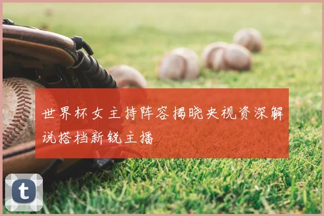 世界杯女主持阵容揭晓央视资深解说搭档新锐主播